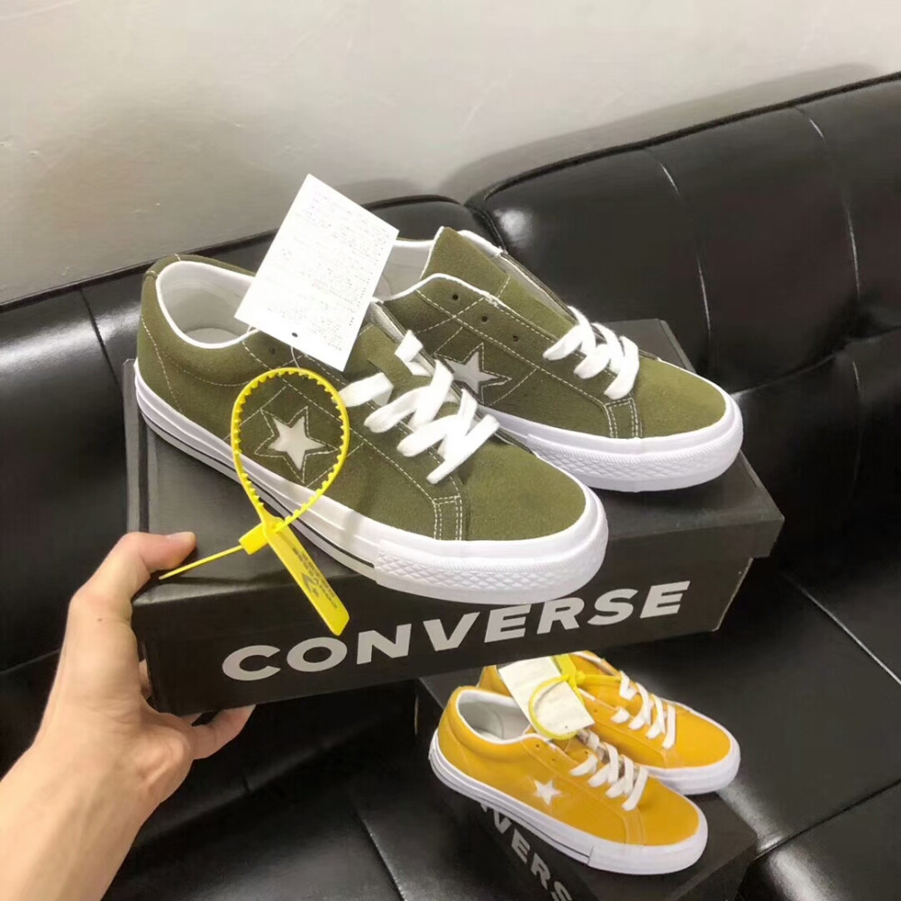 Converse 匡威one star 翻毛皮三星标