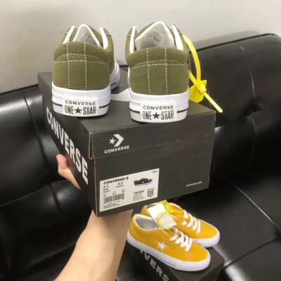 Converse 匡威one star 翻毛皮三星标