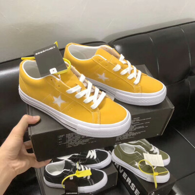 Converse 匡威one star 翻毛皮三星标