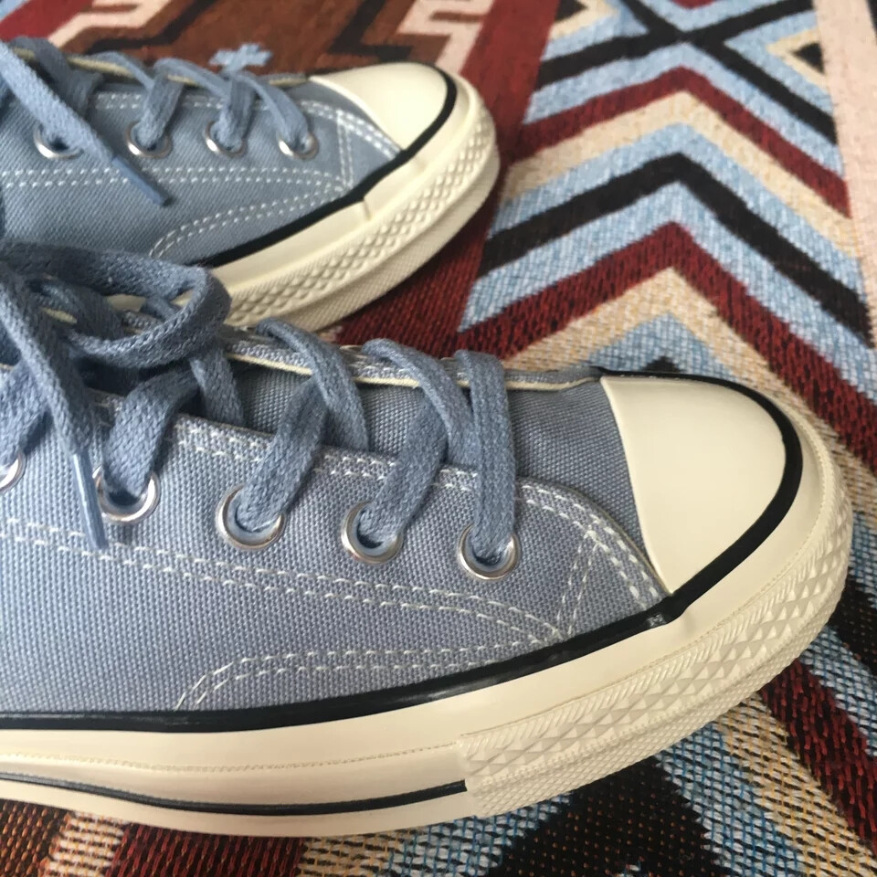 现货 Converse 1970s Blue Slate 岩石灰蓝色低帮 157545C