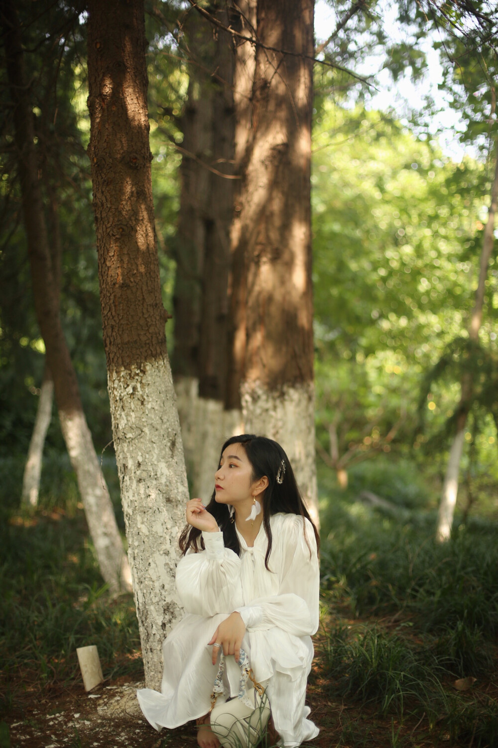  你是林间的小鹿
扑闪着精灵般的眼睛
这份仙气飘飘，你值得拥有～