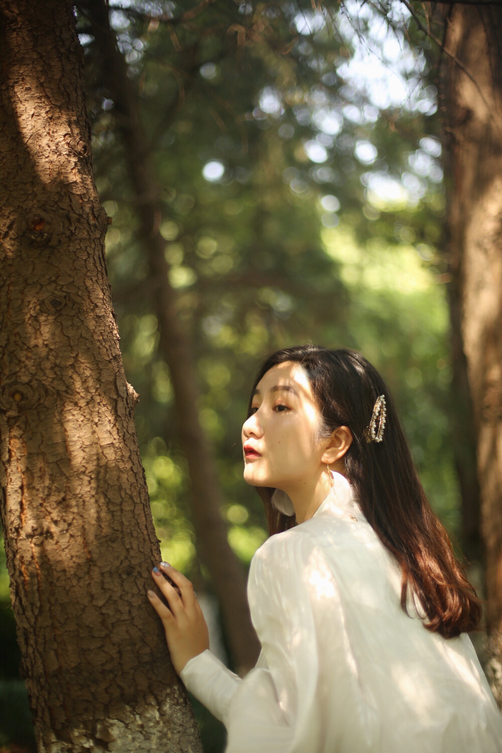  你是林间的小鹿
扑闪着精灵般的眼睛
这份仙气飘飘，你值得拥有～