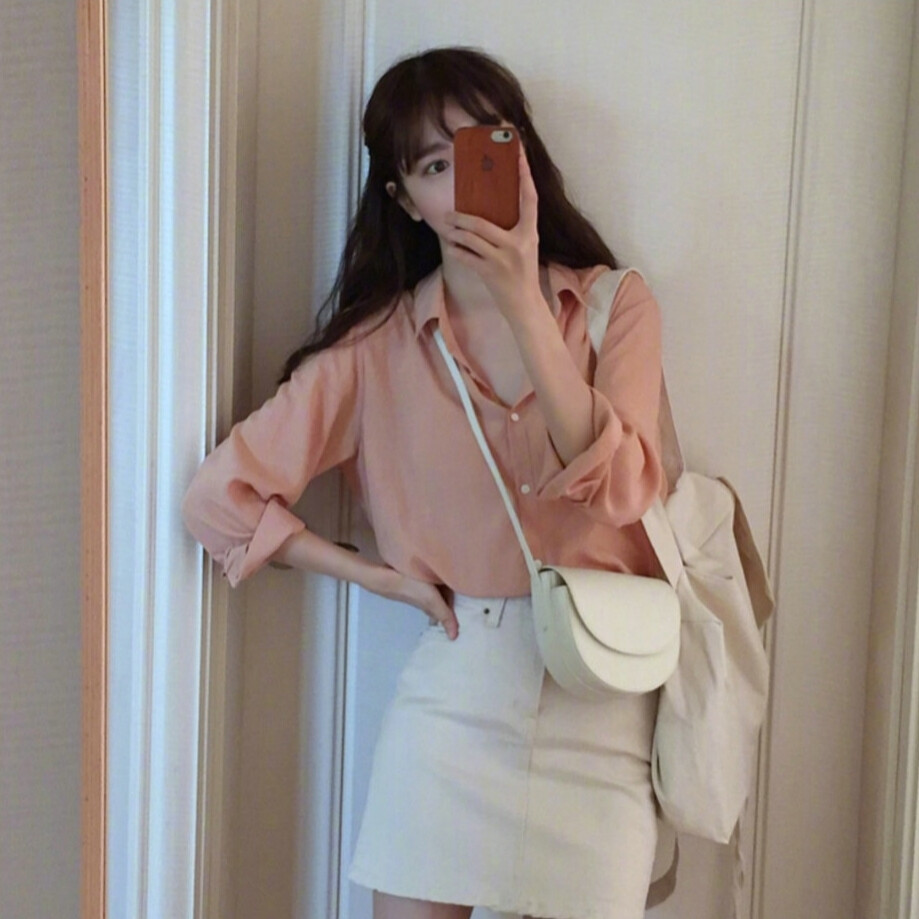 甜美风穿搭