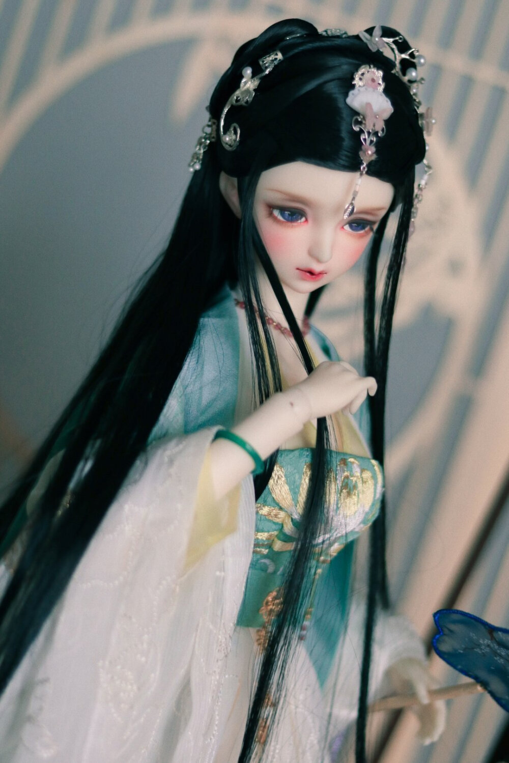 古风美人 SD娃娃 BJD 玩具 人偶 壁纸 萌物 