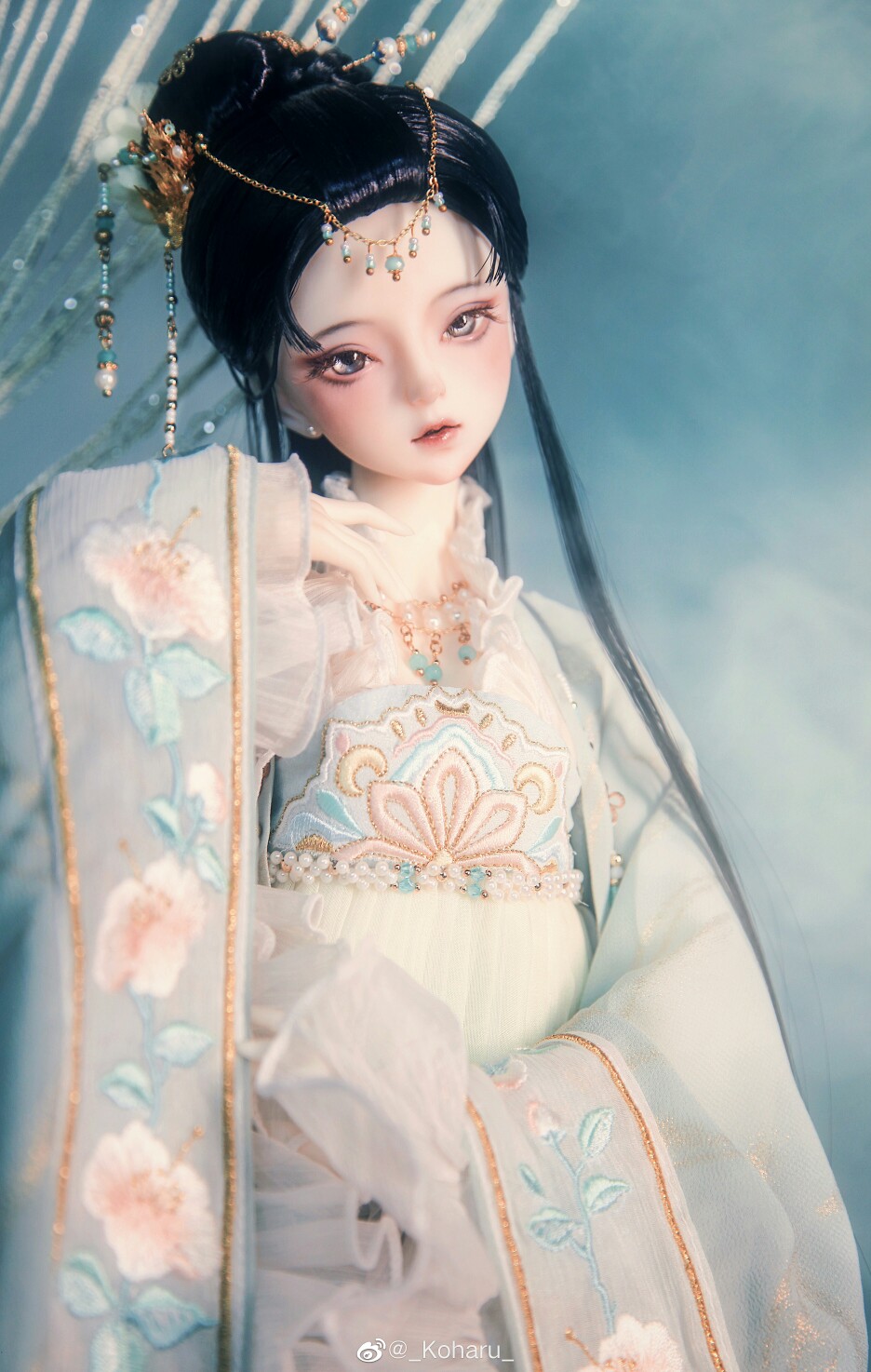 古风美人 SD娃娃 BJD 玩具 人偶 壁纸 萌物 