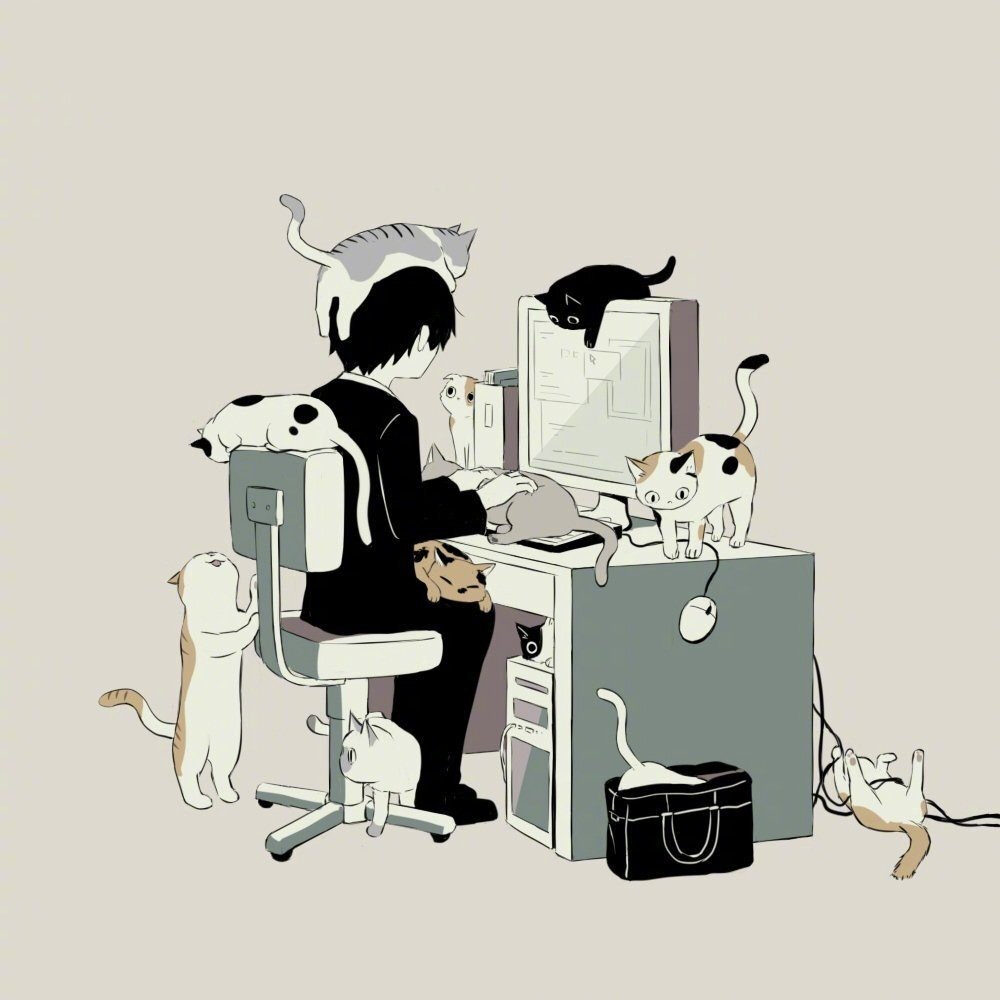 画师:avogado6 猫猫治愈系作品