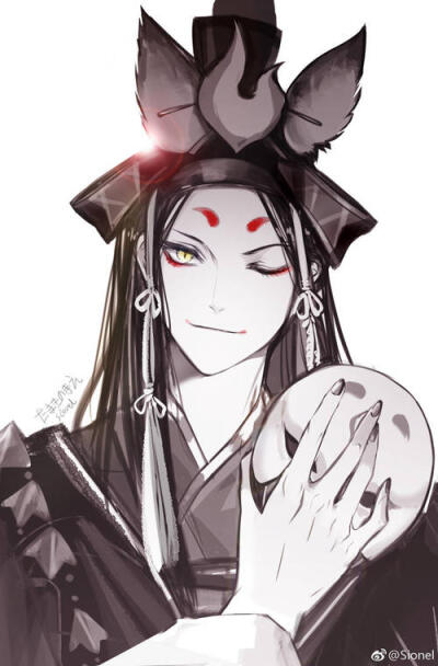 阴阳师#玉藻前大舅