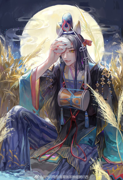 阴阳师#玉藻前大舅