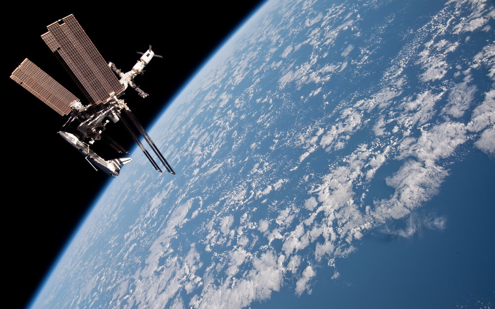 General 2560x1600 International Space Station space shuttle Endeavour space NASA Earth