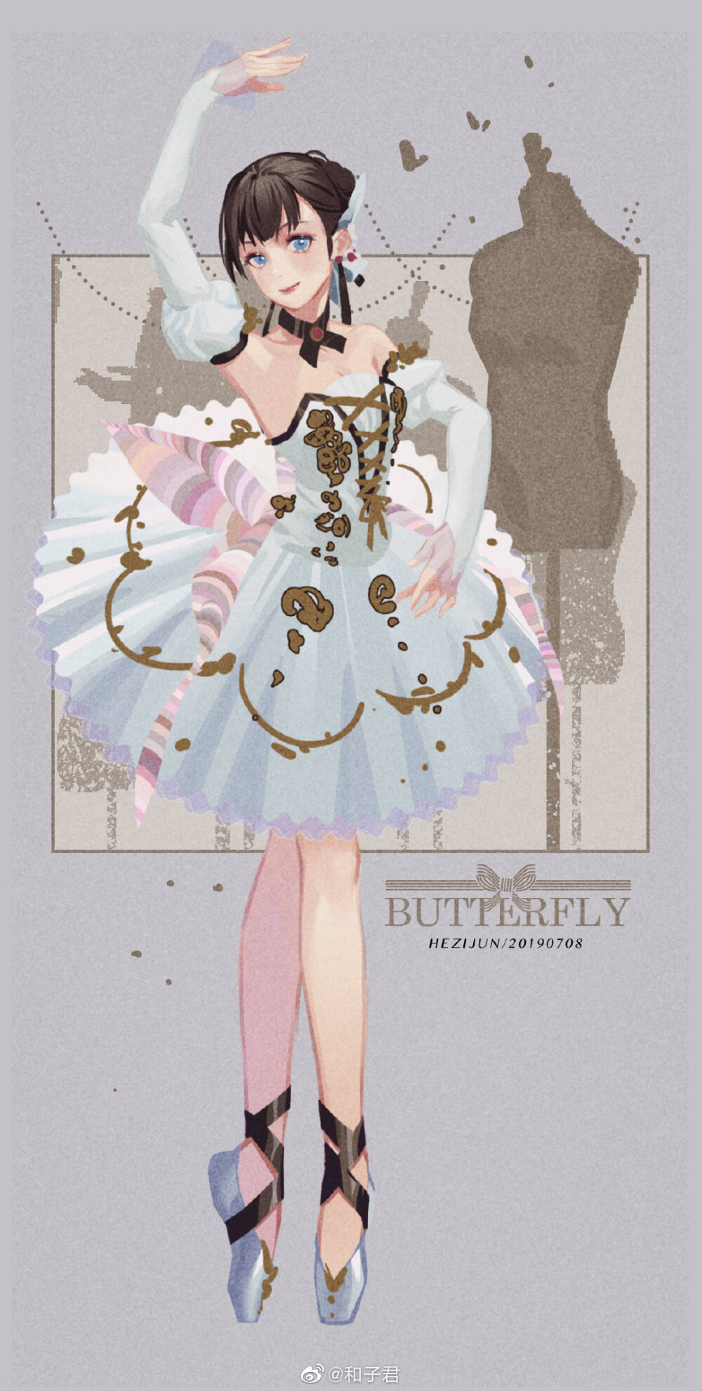 butterfly
画师@和子君