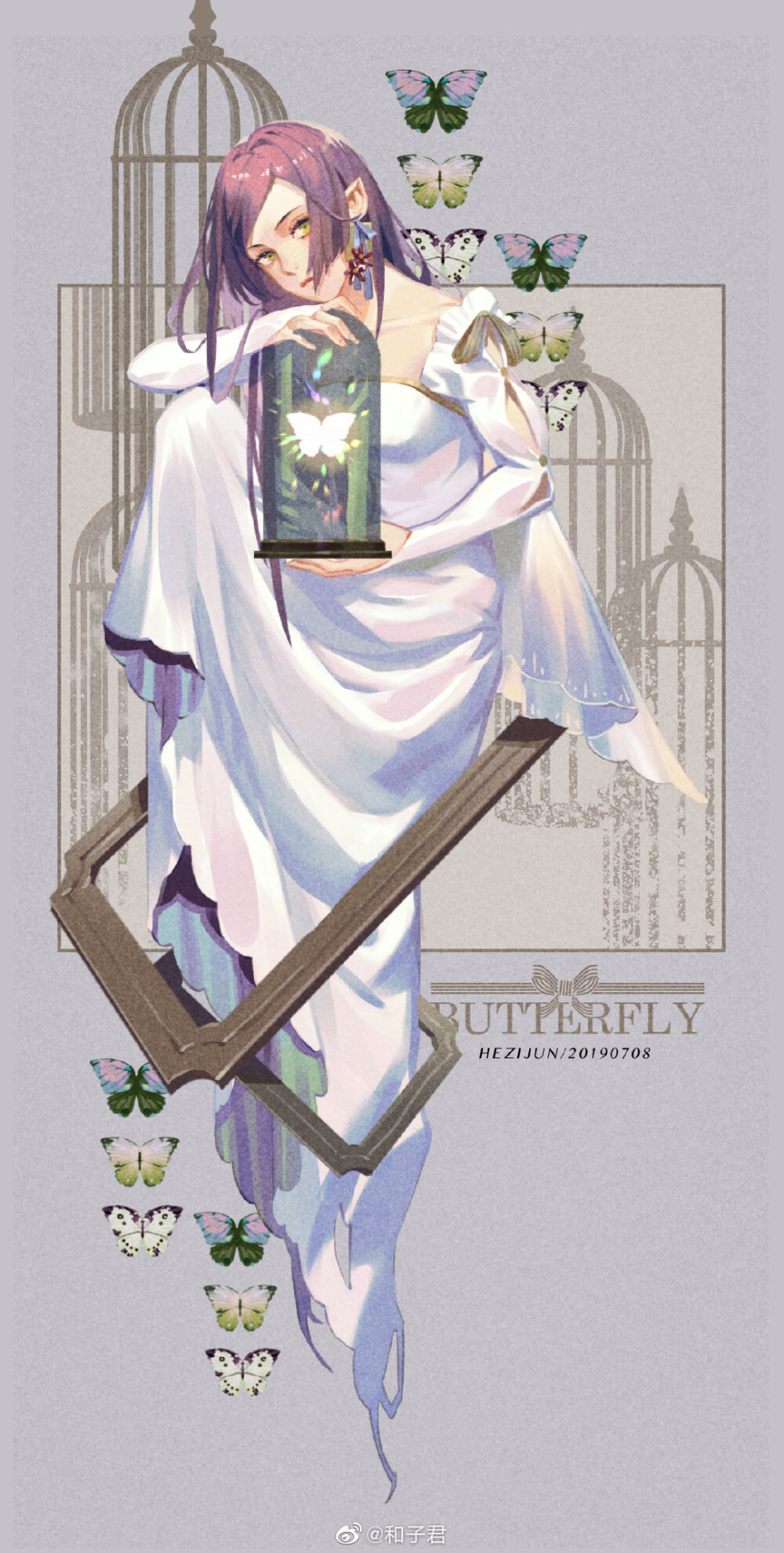 butterfly
画师@和子君