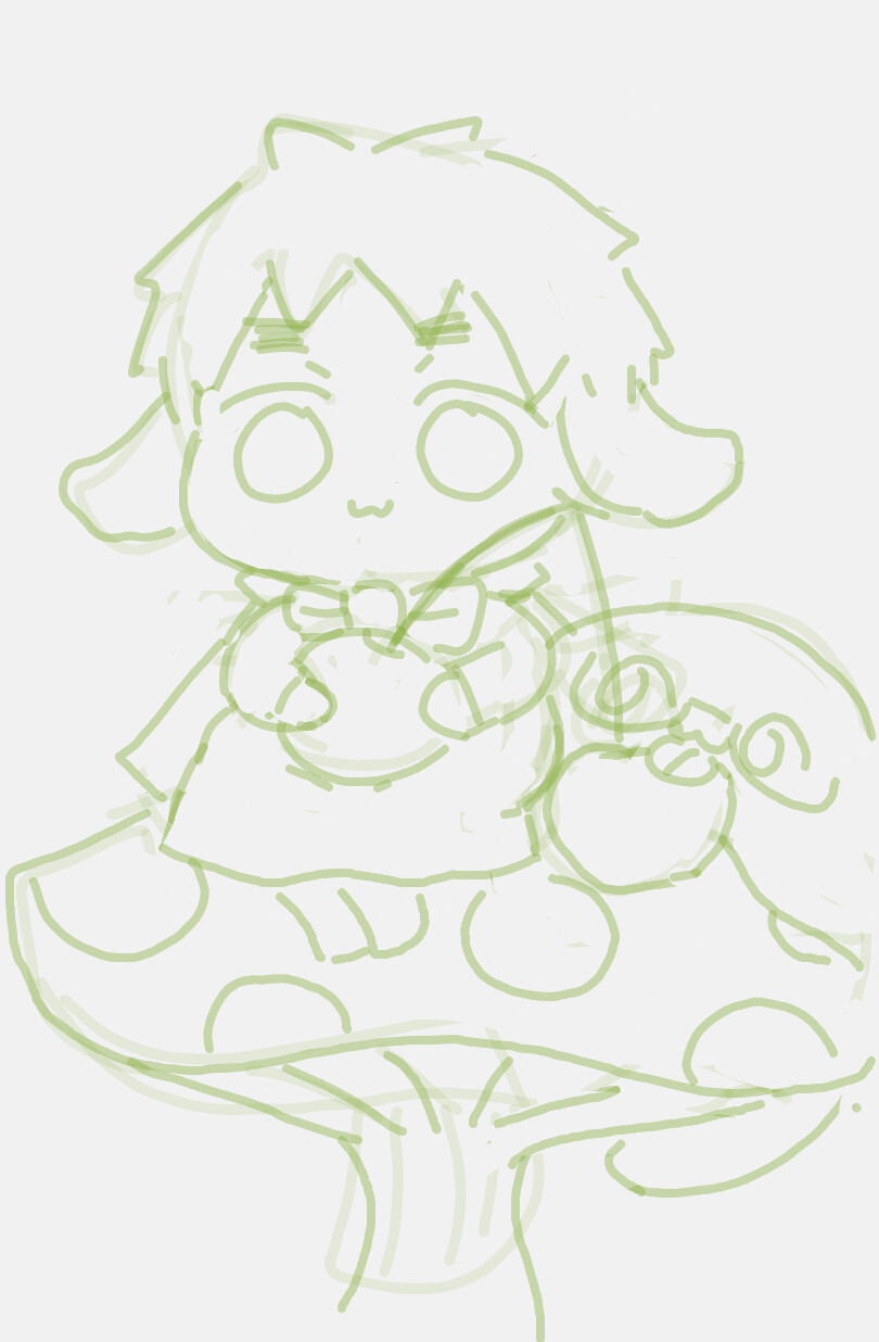 搬运自微博k诶诶简笔画风侵删米团眉兔