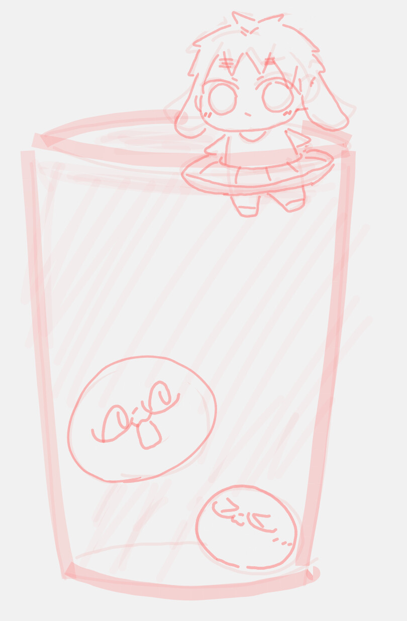 搬运自微博k诶诶简笔画风侵删米团眉兔