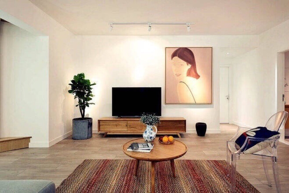 宽敞通透的现代简约风格装修效果图