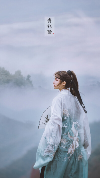 古风女 汉服 绝美 壁纸