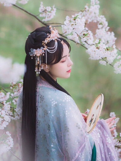 古风女 汉服 绝美 壁纸