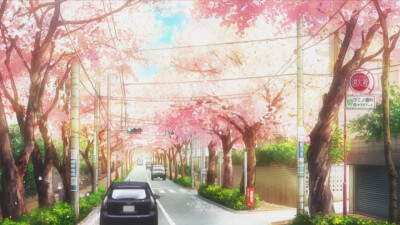 动漫中的场景，横屏壁纸