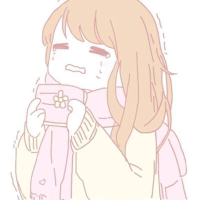 粉红色少女头像