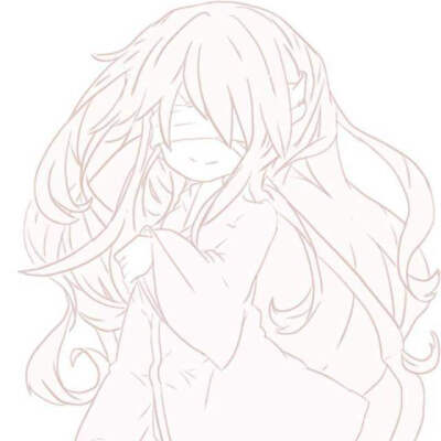 粉红色少女头像