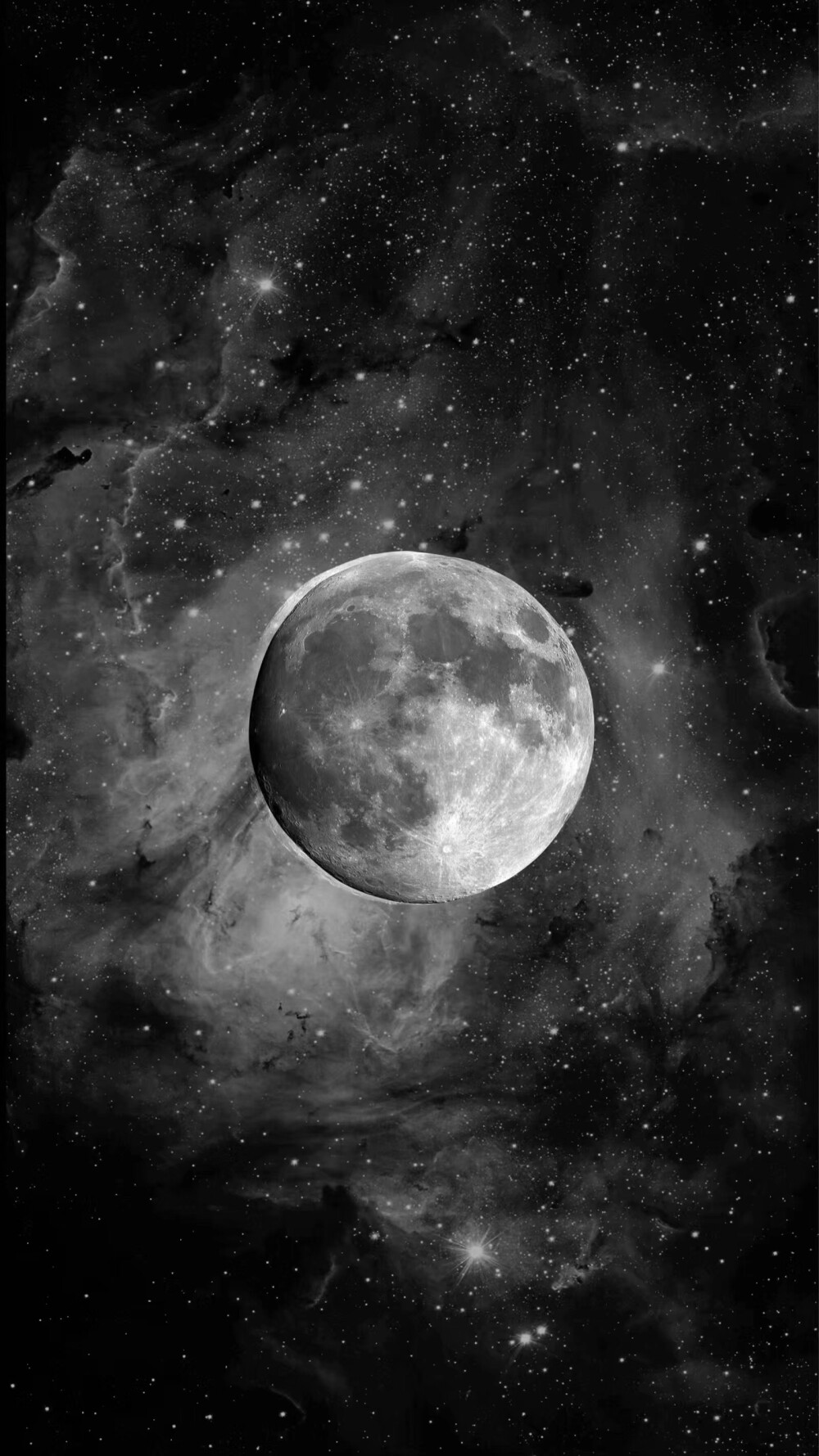 月亮被嚼碎变成星星