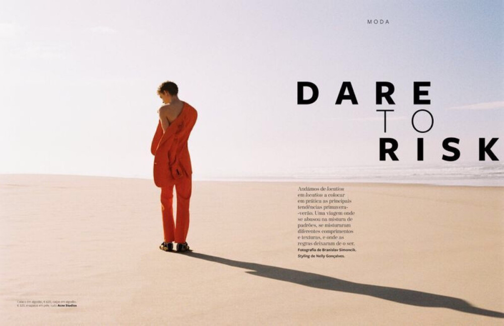 Dare to Risk GQ Portugal, March 2019