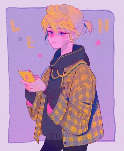 插画 碰撞的色彩