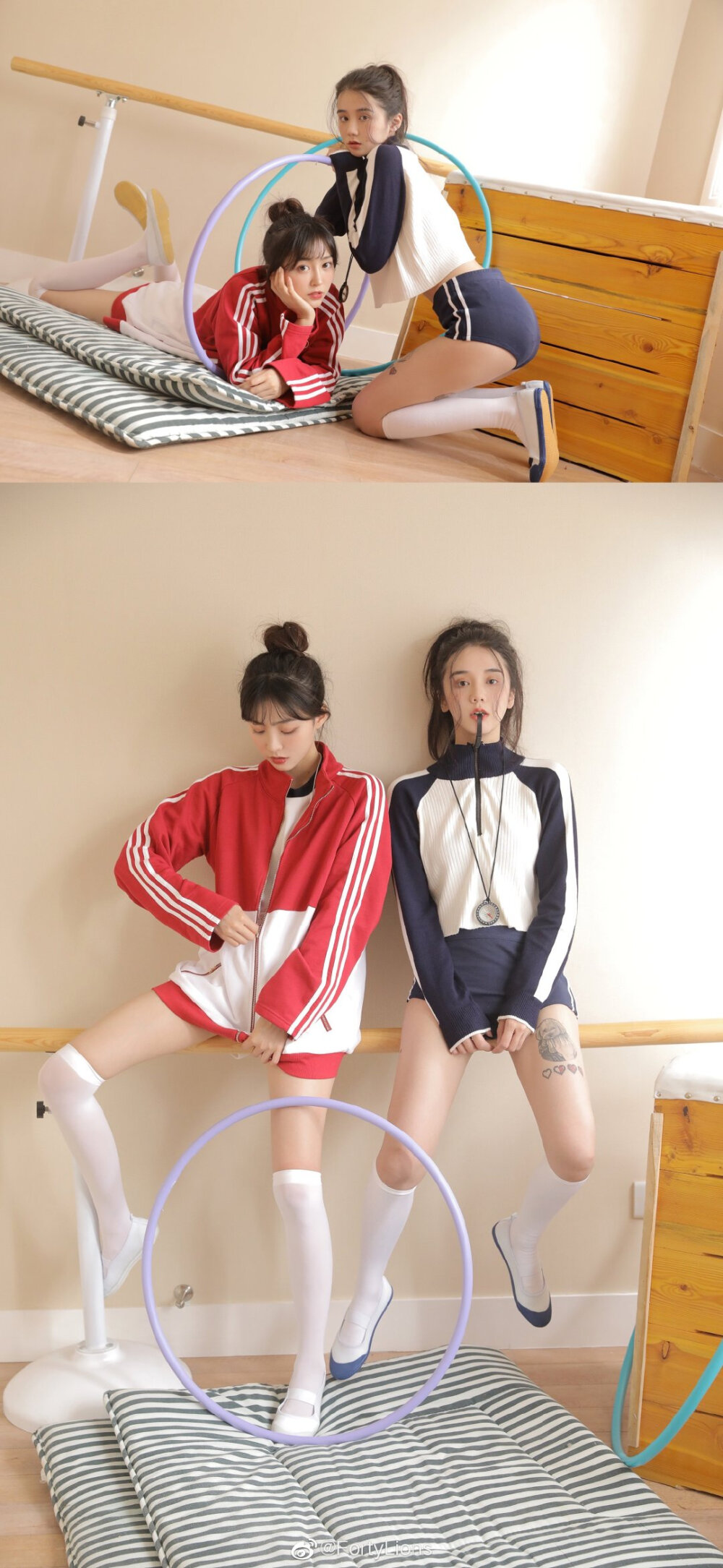 @Duebass 回到学生时代，我和你。
@谷田达子
.
