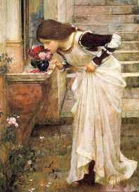 John William Waterhouse，1849年4月6日—1917年2月10日，英国新古典主义与拉斐尔前派画家，皇家美术学院会员。以其用鲜明色彩和神秘的画风描绘古典神话与传说中的女性人物而闻名于世。
他生于意大利,小时候取了一个意大利语外号叫“尼诺”，父母都是英国画家。对东方神秘文化和宗教、风俗显露出极大的兴趣。他的绘画构成以雅致见长，极富浪漫主义的特质。从古希腊、罗马的古典神话中获取滋养，创作出具有中世纪梦幻般神秘感和宗教情绪的作品。