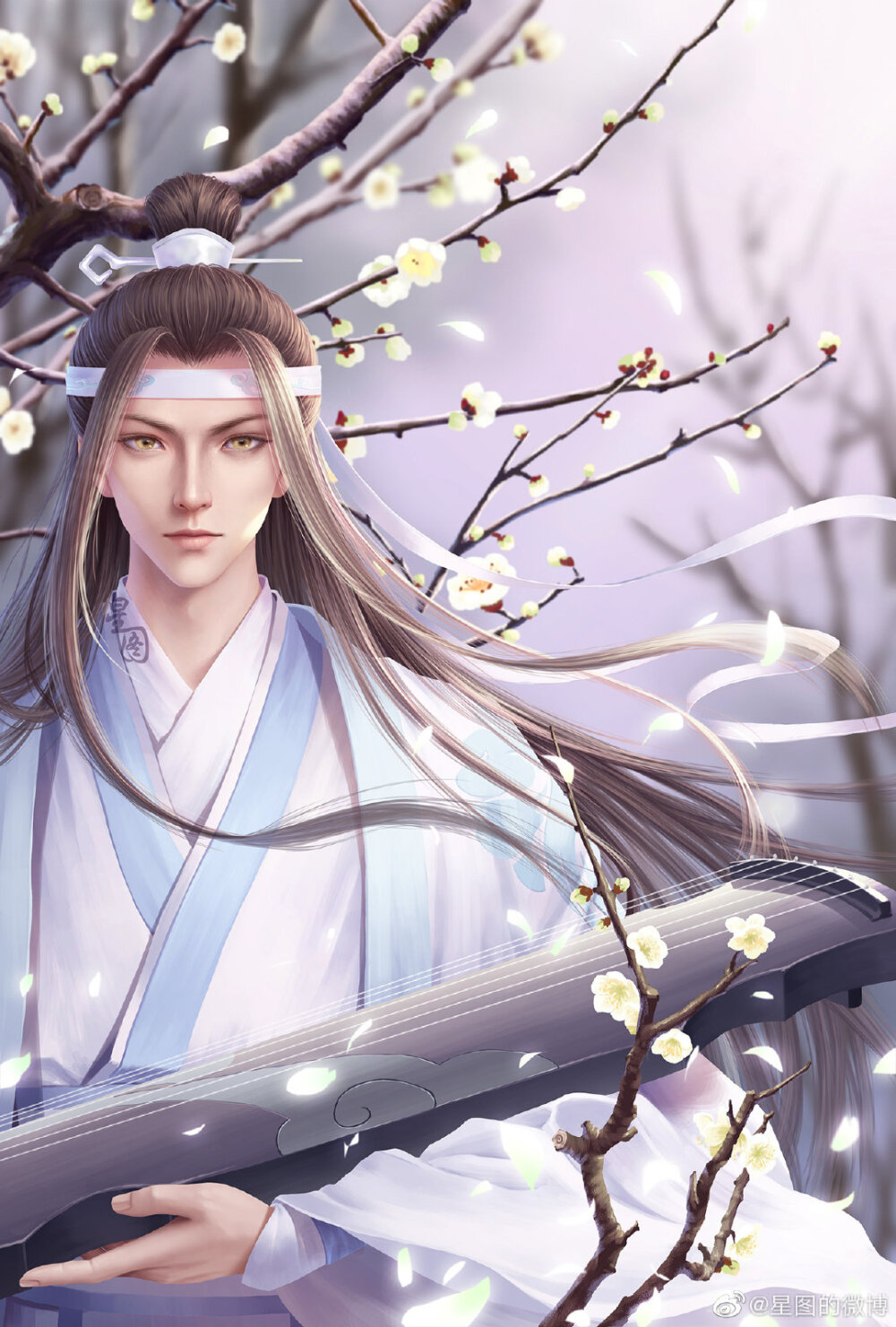 动漫：魔道祖师
姓名：蓝忘机