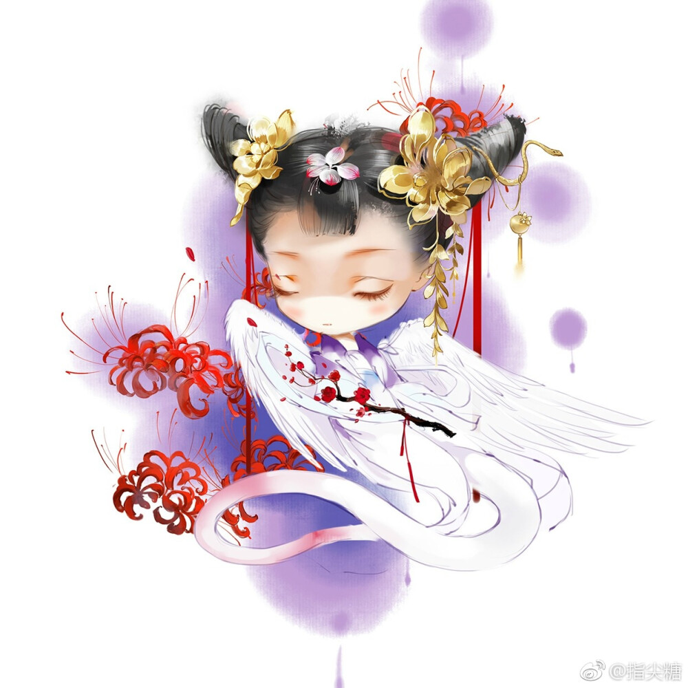 （Q版古风）绘师：指尖糖