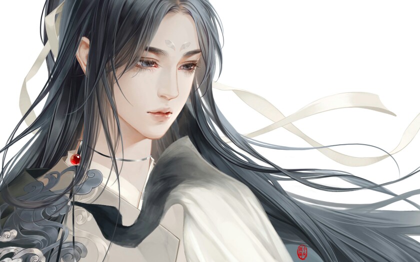 古风美男画师匪萌十月