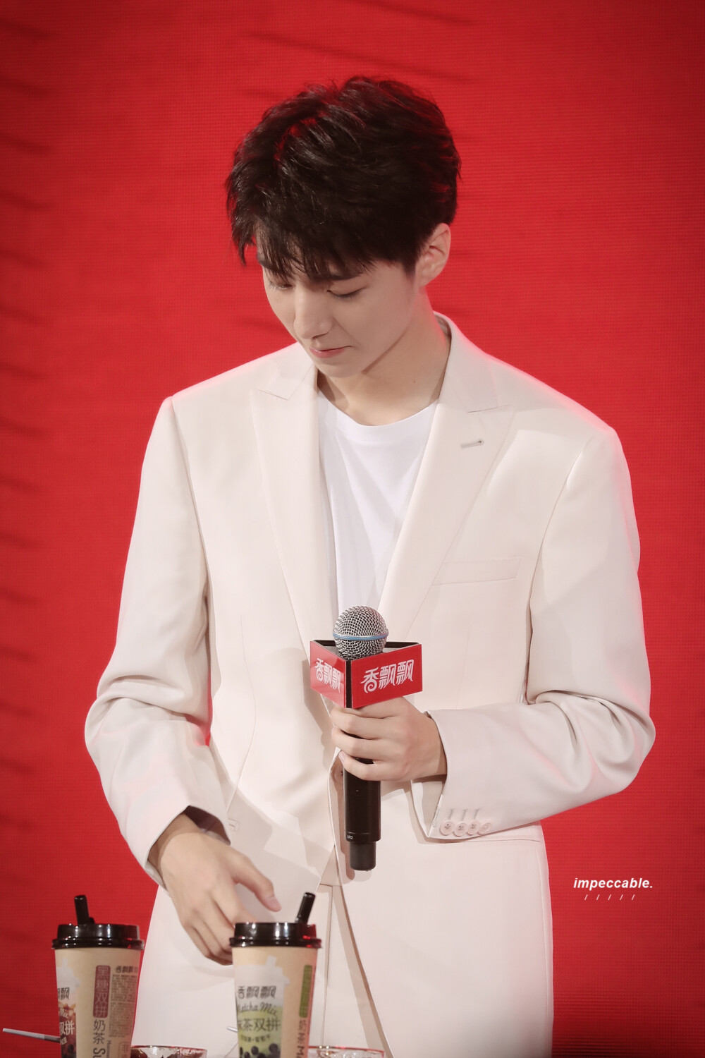 王俊凯×2019.08.19 香飘飘品牌新升级发布会×cr：logo