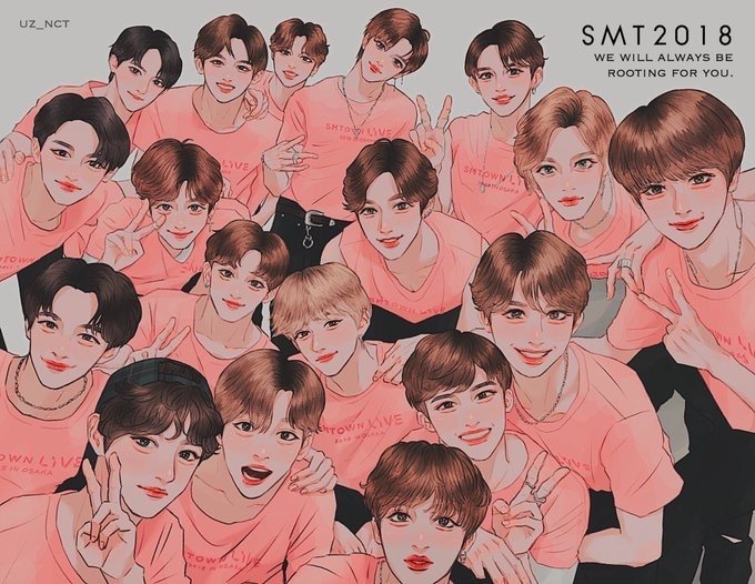 nct 饭绘 fanart