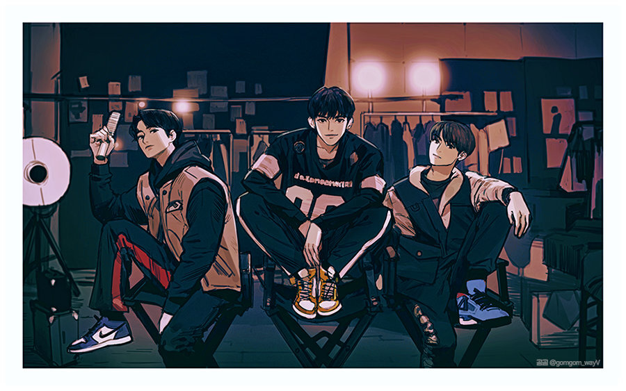 nct 饭绘 fanart