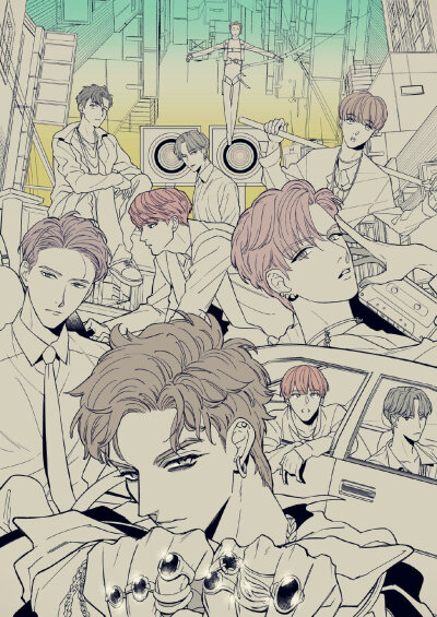 nct 饭绘 fanart