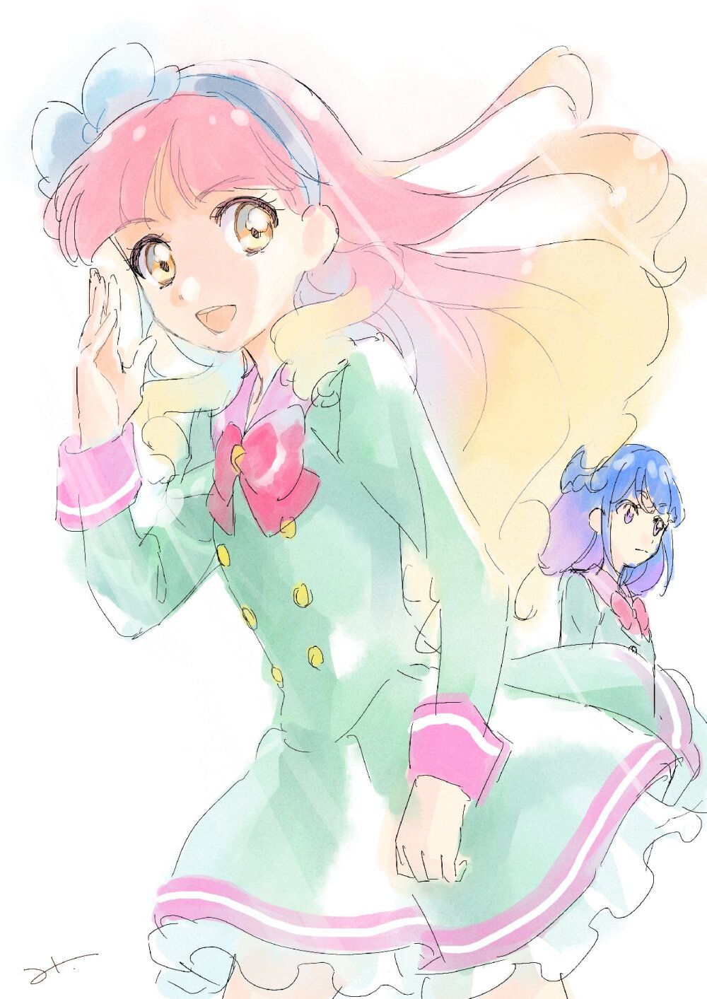 偶像活动friends友希爱音凑美绪