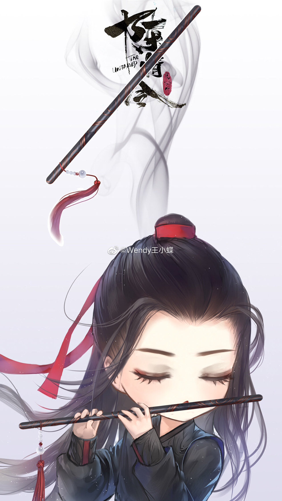 陈情令q版壁纸 蓝湛魏婴江厌离温宁