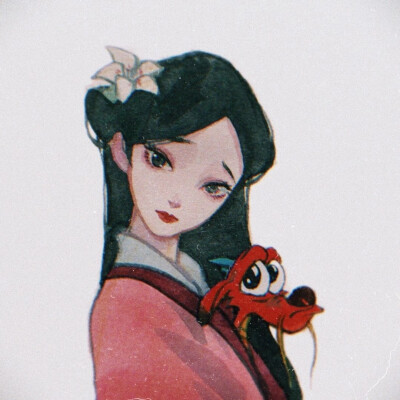 花木兰系列
女头
画师@阿莘