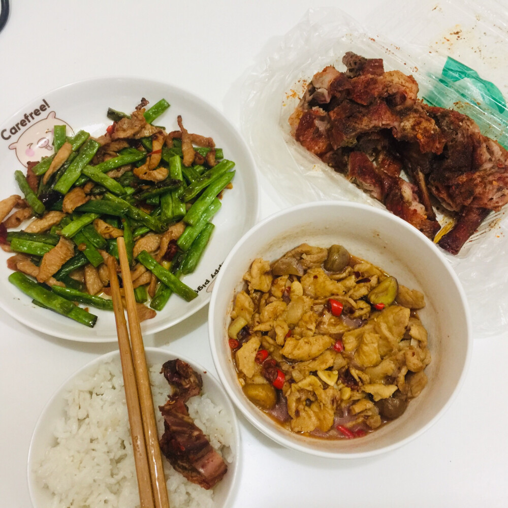 8.22我做的四季豆烧肉超级好吃有妈妈做的味道