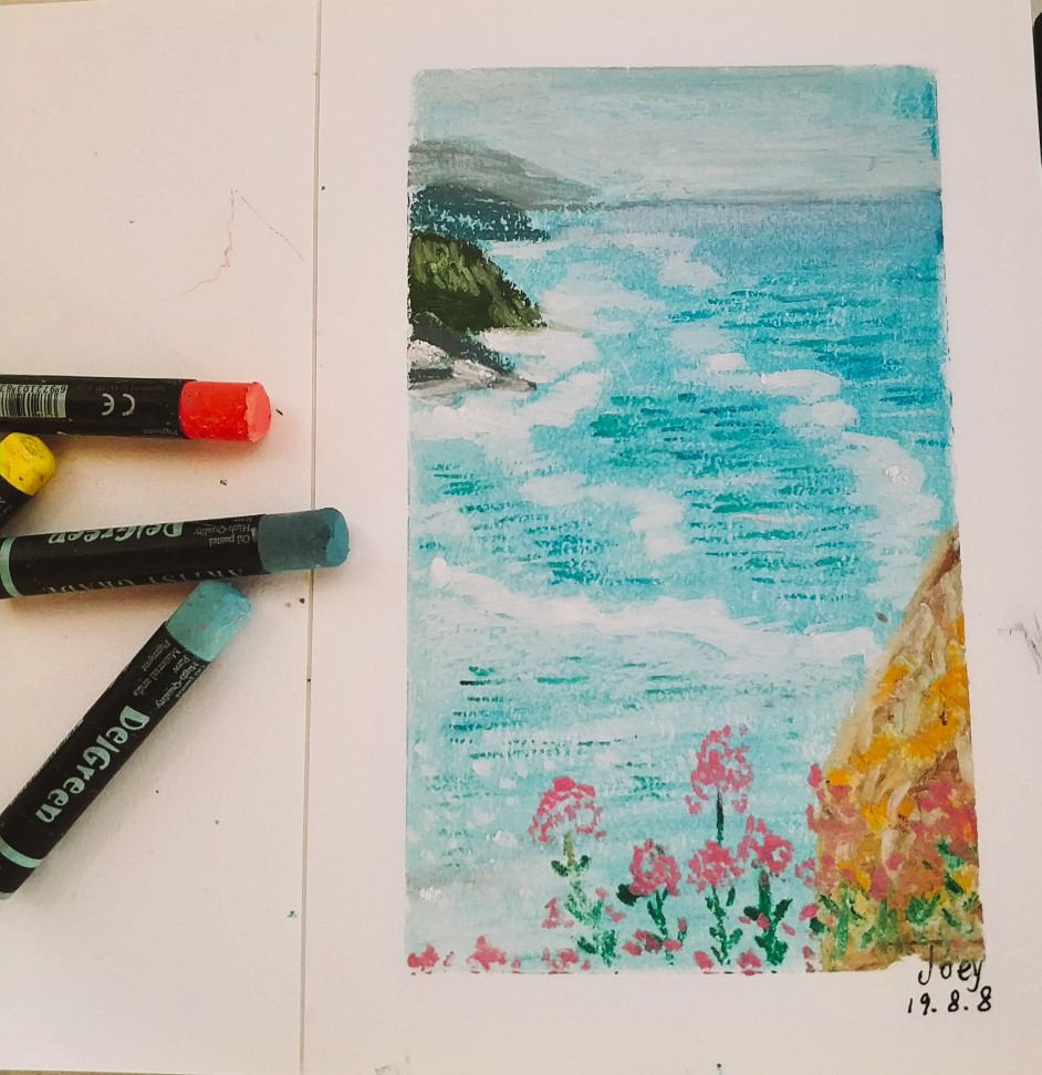 油画棒画