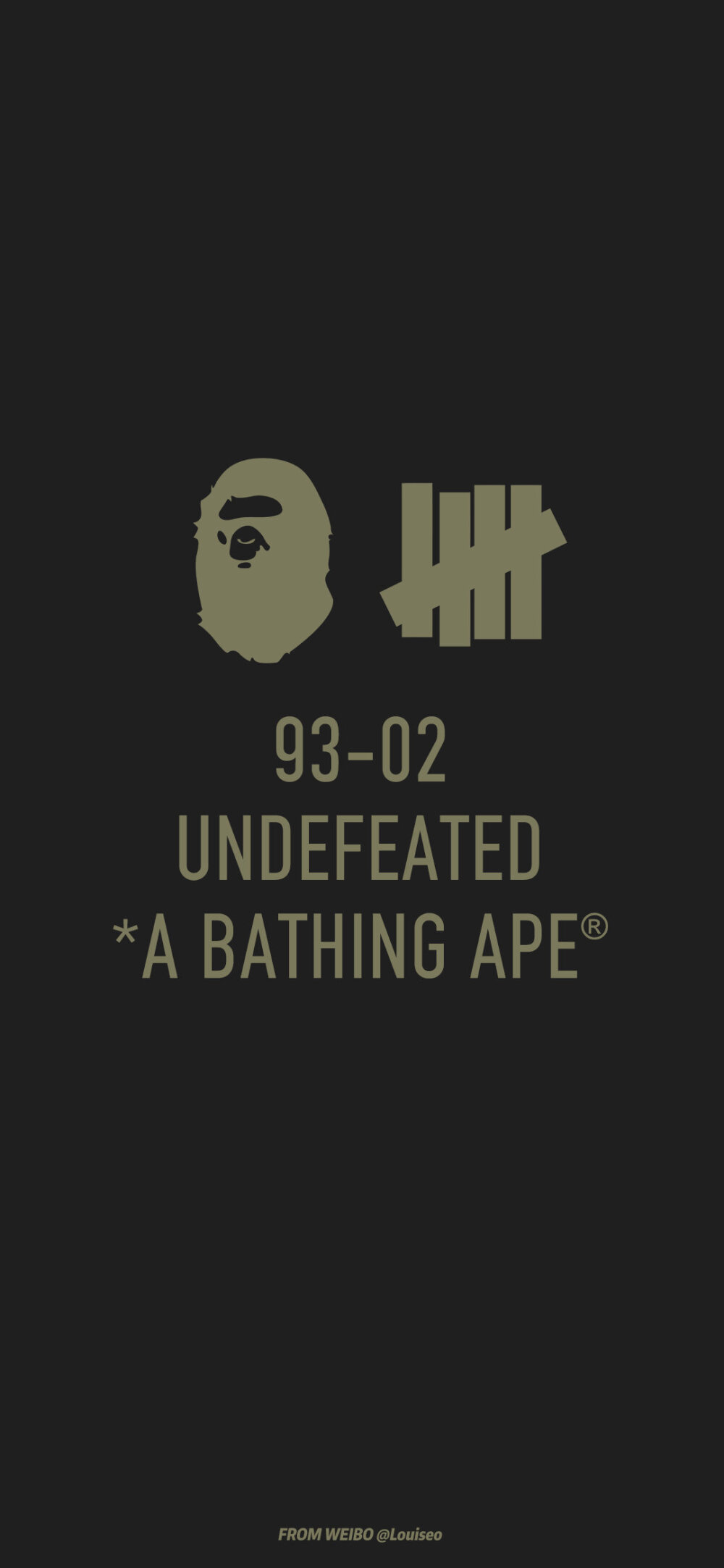 A BATHING APE x UNDEFEATED