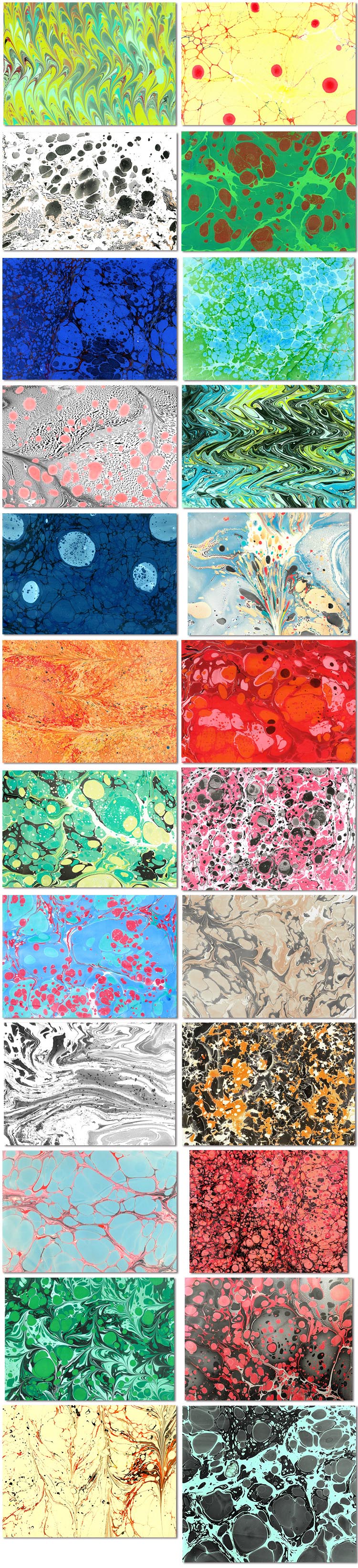 24张大理石水墨抽象油画纹理背景贴图高清jpg素材模板设计