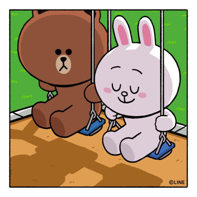 Line friends 正方形图