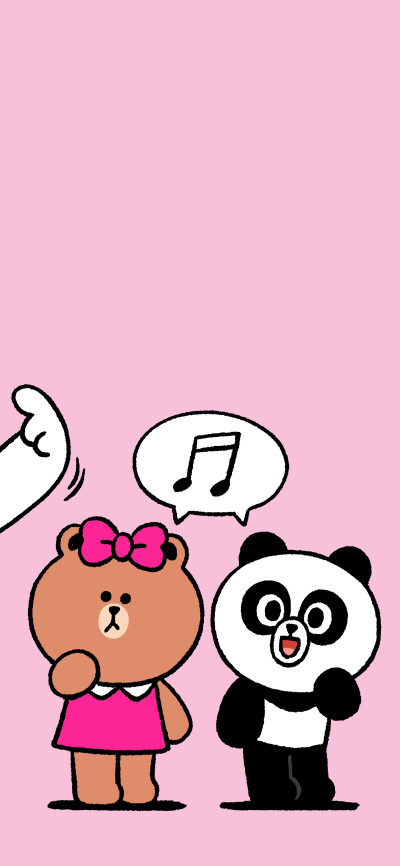 Line friends 全屏壁纸