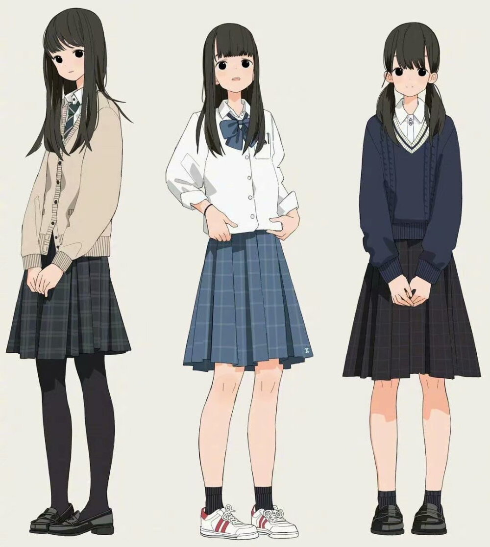 ▽素材校服女生服饰