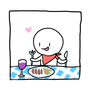 简笔\白色小人\情头\情侣头像\卡通\可爱\卡哇伊\楼上楼下系列