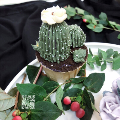 裱花蛋糕 韩式裱花 纸杯 