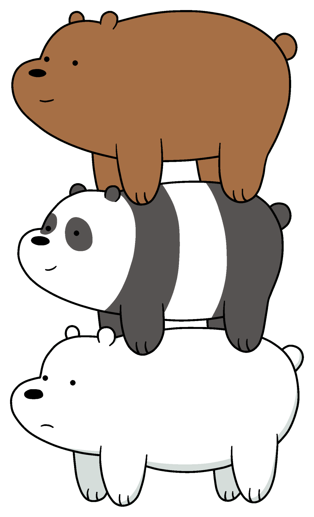 PNG 免扣素材 咱们裸熊-We BARE BEARS
来源：https://www.stickpng.com/