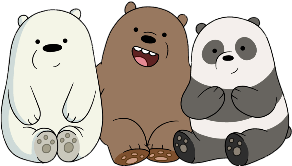 PNG 免扣素材 咱们裸熊-We BARE BEARS
来源：https://www.stickpng.com/