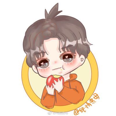 Justin黄明昊手绘图